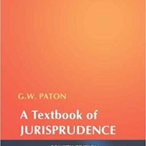 A Textbook of Jurisprudence (Indian Reprint Edition 2023)