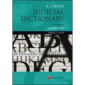 JUDICIAL DICTIONARY, 17/E (2 VOLUMES)