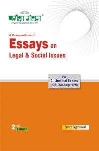 A COMPENDIUM OF ESSAYS ON LEGAL & SOCIAL ISSUES