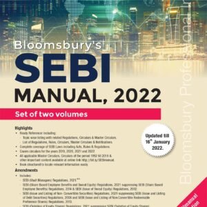 SEBI MANUAL 2022 (Two volumes)