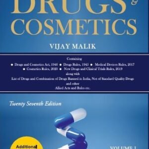 LAW RELATING TO DRUGS & COSMETICS ( IN TWO VOLS)
