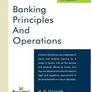 BANKING PRINCIPLES AND OPERATIONS- M N GOPINATH