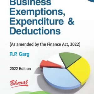 Bharat’s Business Exemptions, Expenditure & Deductions by R.P. Garg