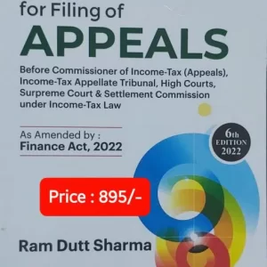 Commercial’s Law and procedure of Filing of Appeals by Ram Dutt Sharma