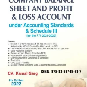 Bharat’s Company Balance Sheet and Profit & Loss Account By CA. Kamal Garg