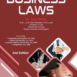 Bharat’s Business Laws by Dr. Jyoti Rattan – 2nd Edition