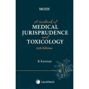 MODI: A TEXTBOOK OF MEDICAL JURISPRUDENCE AND TOXICOLOGY( 27th PB EDN)