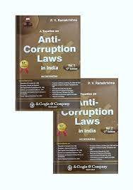 A Treatise on Anti Corruption Laws In India by PV RAMAKRISHNA Set of 2 Vols 17th Edition 2023-24