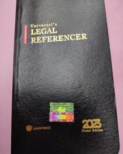 UNIVERSAL’S LEGAL REFERENCER 2023 – POCKET EDITION (LEXIS NEXIS)