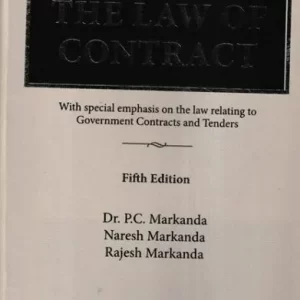 Thomson Reuters The Law of Contract (Set of 2 Vols)  by PC MARKANDA Edition 2022