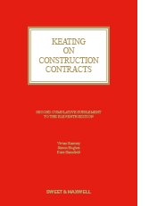 Keating on Construction Contracts South Asian Edition by  Piers Stansfield, QC; The Hon Sir Vivian Ramsey; Simon Hughes, QC