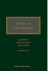 HEWITT ON JOINT VENTURES 7TH SOUTH ASIAN EDITION BY IAN HEWITT
