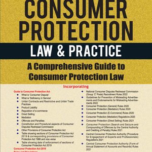 Taxmann’s Consumer Protection Law & Practice Edition 2023
