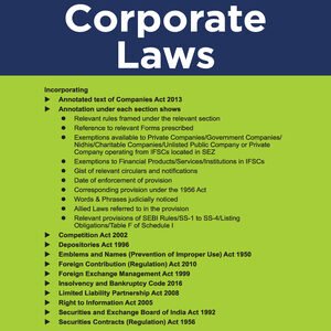 Taxmann’s Corporate Laws – 47th Edition 2023