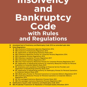 Taxmann Insolvency and Bankruptcy Code with Rules and Regulations 7th Edition 2023