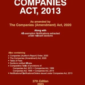 BHARAT COMPANIES ACT, 2013 with Comments (Act No. 18 of 2013) (Pocket Size)