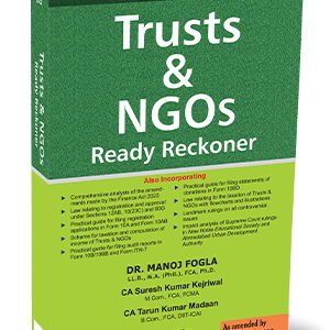 Taxmann Trusts & NGOs Ready Reckoner 4th Edition 2023