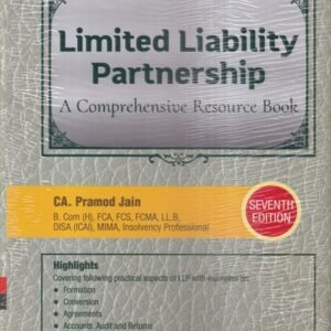 Limited Liability Partnership by PRAMOD JAIN – 7th Edition 2023