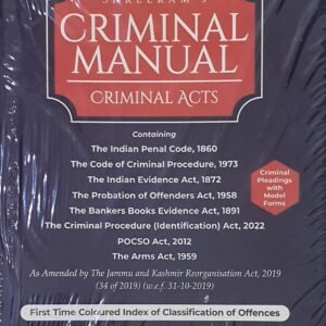Criminal Manual – Criminal Acts by SHREERAM – 3rd Edition 2023