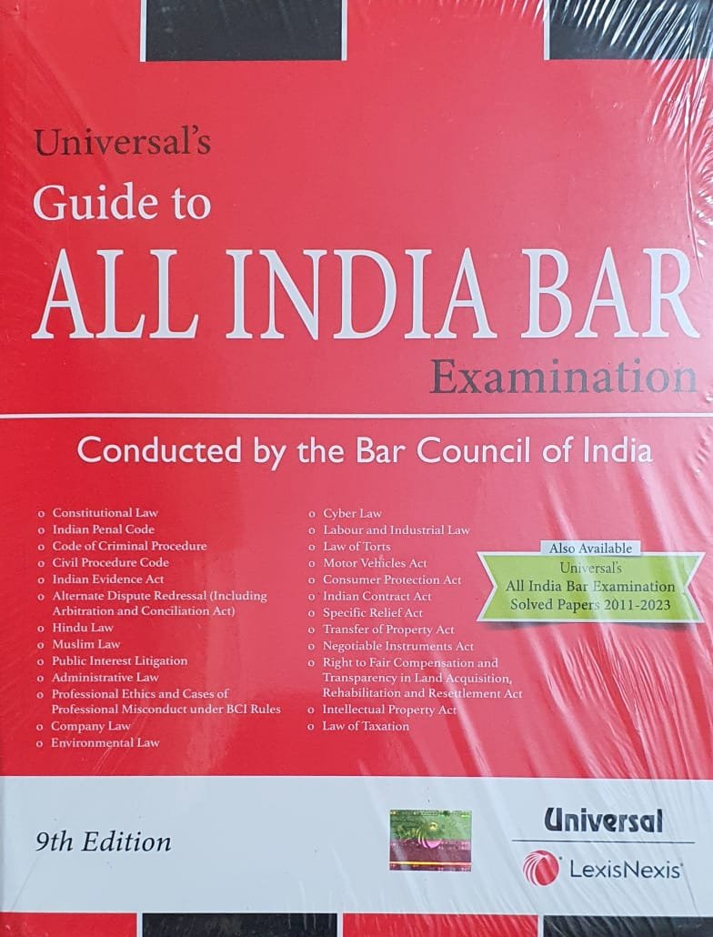 Universal Guide to All India Bar Examination (Conducted by the Bar