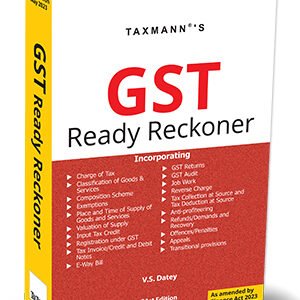 GST Ready Reckoner by V.S. Datey – 21st Edition 2023