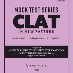 Whitesman Mock Test Series CLAT In New Pattern by Vishrut Jain 2ND Edition 2023