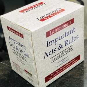 Lawmann’s Important Act & Rules – Set of 75 Books – Edition 2023