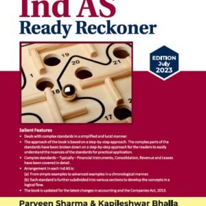 Commercial Ind As Ready Reckoner by Parveen Sharma & Kapileshwar Bhalla – Edition 2023