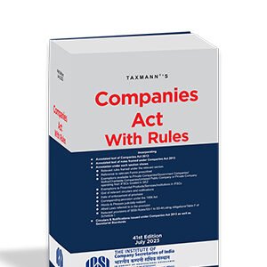 Companies Act with Rules –  41st Pocket Edition 2023