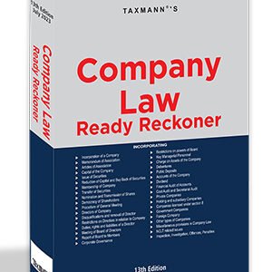 Company Law Ready Reckoner – 13th Edition 2023