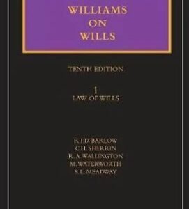 Williams on Wills (Set of 2 Vols.)   10th Edition 