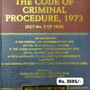 COMMENTARY ON THE CODE OF CRIMINAL PROCEDURE, 1973 by SARKAR – Edition 2023