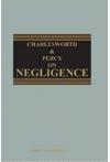 Charlesworth and Percy on Negligence by C.T. Walton – 14th South Asian Edition 2021