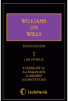 Williams on Wills (Set of 2 Vols.) with Free CD – 10th Edition 