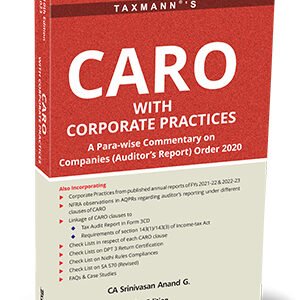 CARO with Corporate Practices by Srinivasan Anand G – 10th Edition 2023