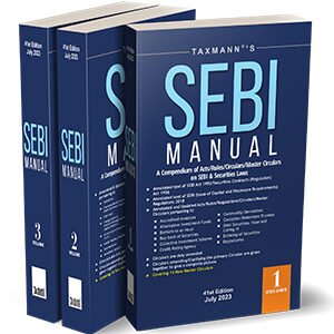 SEBI Manual (Set of 3 Vols.) – 41st Edition