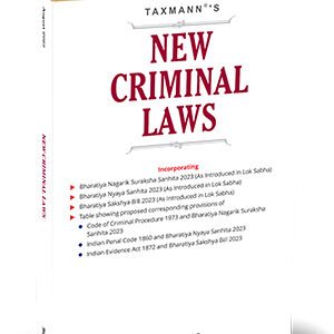 New Criminal Laws by Taxmann – Edition 2023