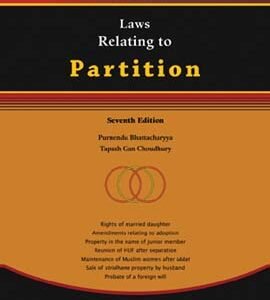 M.N. Das’ Laws Relating to Partition By Purnendu Bhattacharyya