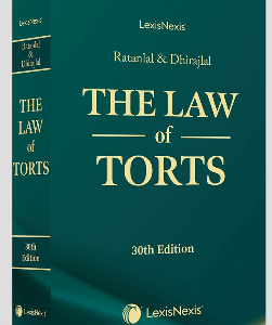 Ratanlal & Dhirajlal The Law of Torts 30th Edition 2026