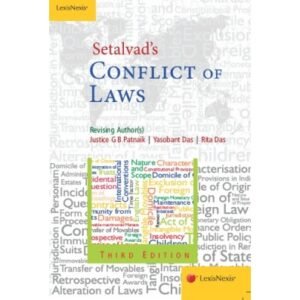 Lexis Nexis Conflict of Laws by Setalvad 3rd Edition