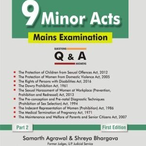 Pariksha Manthan 9 Minor Acts-Mains Examinations By Samarth Agrawal, Shreya Bhargava