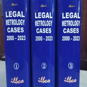 Legal Metrology Cases 2000 – 2023 (Set of 3 Vols.) – Edition 2024
