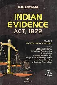 Indian Evidence Act, 1872 by C.K Takwani 7th Edition 2023