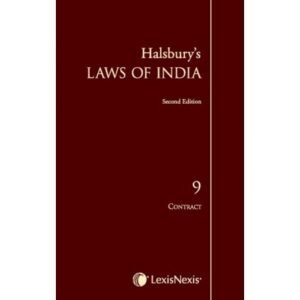 Halsbury’s Laws of India-Contract; Vol 9 2nd Edition