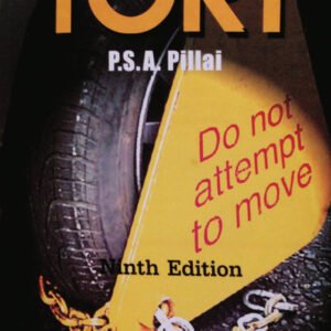 P S A Pillai’s Law of Tort by Avtar Singh 9th Edition