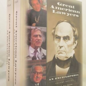 Great American Lawyers : An Encyclopedia (Set of 2 Vols.)