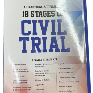 A Practical approach to 18 stages of Civil Trial by Rahul Khandharkar – Edition 2024