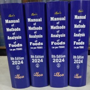Manual of Methods of Analysis of Foods (as per FSSAI) (Set of 4 Vols.) – 8th Edition 2024