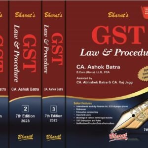 GST Law & Procedure by CA. ASHOK BATRA – 7th Edition 2023