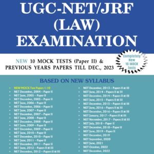 UGC-NET/JRF Law Examination by Bhavna Sharma – 7th Edition 2024